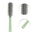 thumbnail image 3 of Unique Bargains 1 Pc Round Vent Hair Brush for All Hair Types Green, 3 of 4