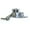 Silver, variant on suitable for Tire Changer Rim Edge Design High Performance Durable Electroplated Steel Metal Installation and Removal of Duck Head