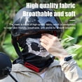 thumbnail image 3 of Skull Print Multifunctional Breathable Balaclava for Cycling Skiing and Outdoor Sports, 3 of 8