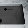 thumbnail image 3 of Voltaire 21" Rectangular Ceramic Undermount Bathroom Sink in Matte Gray, 3 of 8
