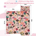 thumbnail image 5 of Dogs with Pioneer Flower Toddler Nap Mats for Kids Preschool,Sleeping Mat Bag or Kids,Toddler Sleeping Bag,Toddler Nap Mat or Daycare, 5 of 6