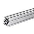 thumbnail image 1 of Unique Bargains 2020 T Slot Aluminum Extrusion 300mm(11.8 Inch) Silver for 3D Printer Laser Engraving Machine 4 Pcs, 1 of 6