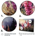 thumbnail image 3 of Designart "pasture Foxglove Fantasy I" Landscapes Wall Art Living Room, 3 of 5