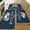 Blue, variant on L-Shaped Absorbent Non-Slip Kitchen Floor Rug, Dark Stain Resistant Washable Carpet For Cooking Stove Sink Area