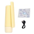 thumbnail image 3 of Lámpara de escritorio USB recargable 600 mAh batería brazo regulable luz nocturna para niños pequeños para la habitación del hogar amarillo, 3 of 8
