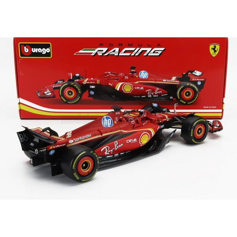 最終値下げブラーゴ1/18 Ferrari F1 SF 1000～SF24セット Bburago Ferrari F1 SF-24 Team Scuderia No 16 Season 2024 (LeClerc