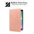 thumbnail image 4 of Galaxy Tab S2 8.0 inch Tablet T710 Case- Mignova Synthetic Leather Stand Folio Wallet TPU Back Cover with Card Slots Pockets for Samsung Galaxy Tab S2 8.0 2015 SM-T715/ T710/ T713-Rose Gold, 4 of 7