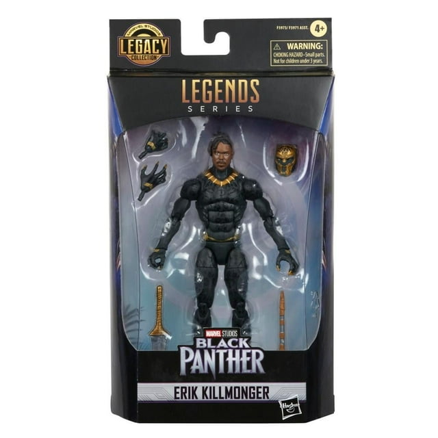 Figura Killmonger Hasbro Marvel Legends Series 6 Pulgadas