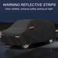 thumbnail image 5 of Unique Bargains 210D-PU Car Cover Black for Black ford E-Series 192.91"x75.2"x66.93", 5 of 8