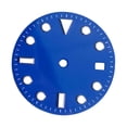 thumbnail image 2 of Esfera de reloj de 28,5 mm, esfera de reloj, accesorio de reparación luminoso, modificación portátil Azul, 2 of 8
