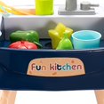 thumbnail image 4 of Fregadero de cocina para niños, fregadero de juguete, juego de lavavajillas, juguetes, juego de simulación de casa, lavavajillas eléctrico para niños, Azul Baoblaze fregadero de juego de cocina para niños, 4 of 8