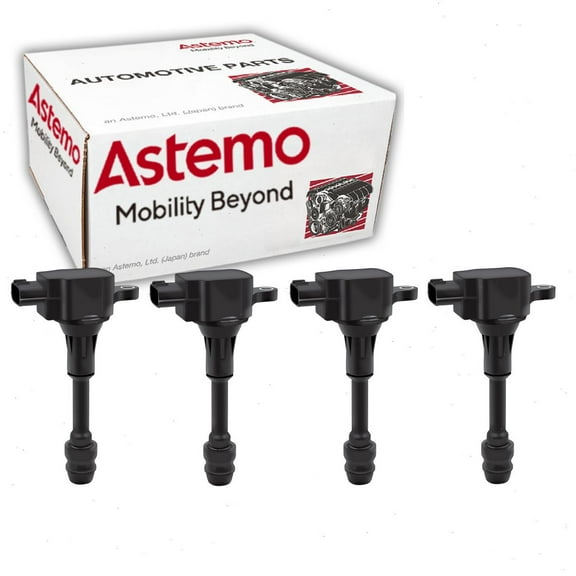 4 pc Hitachi Ignition Coils compatible with Nissan Versa Note 1.6L L4 2014-2019