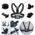thumbnail image 4 of Kit de accesorios para cámara de acción jinwen arnés de correa de pecho montaje cabeza Surfing, 4 of 7