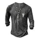thumbnail image 1 of Playeras Deportivas Para Hombre, Moda De Verano Para Hombre, Camisa De Manga Larga Con Botones Básicos Antiguos Y Estampado Pequeño, Camiseta De Manga Larga, Blusa, 1 of 2