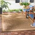 thumbnail image 2 of Safavieh Courtyard Candace Spotted Indoor/Outdoor Area Rug, Natural/Gold, 6'7" x 9'6", 2 of 11