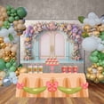 thumbnail image 3 of Arch Flowers Birthday Photo Studio Background Door Frame Portrait Photography Backdrop Custom Floral Back Drop, 3 of 8