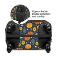 thumbnail image 5 of Luggage Cover Anti Scratch, Pumpkins And Sunflowers2 Elastic Suitcase Protector Suitcase Covers for Luggage Fits 18-32 Inch Luggage, 5 of 6