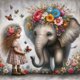 thumbnail image 2 of 5D DIY Taladro Elefante Kit Del Arte 40x40 Cm, 2 of 9