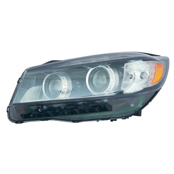KAI New CAPA Certified Standard Replacement Driver Side Headlight Assembly, Fits 2016-2018 Kia Sorento