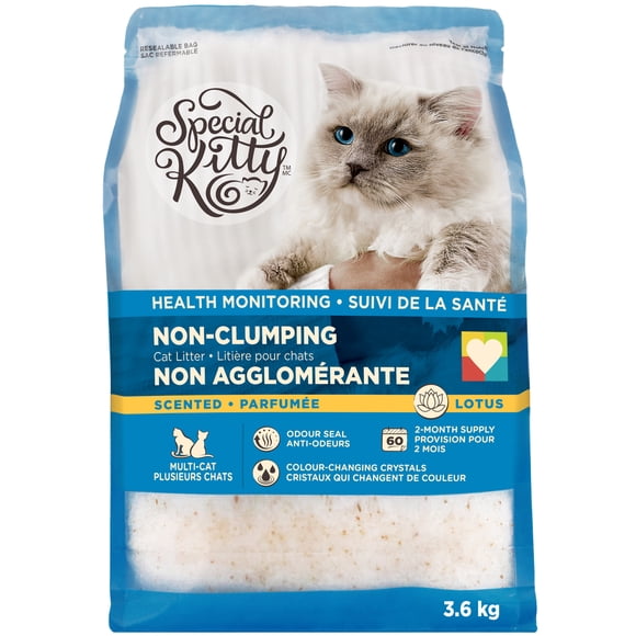 Special Kitty Health Monitoring Non-Clumping Scented Cat Litter