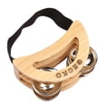 thumbnail image 3 of GLFILL Dynamic Cajon Accessory Set with Comfortable Foot Tambourine and Jingle Bells GK05 TAP, 3 of 9