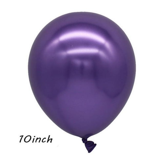 15 Uds. Globos de látex de Metal cromado dorado plateado decoración de fiesta