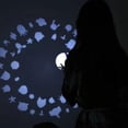 thumbnail image 4 of Children's projection night light, creative projection fun light hibiscus purple, 4 of 5