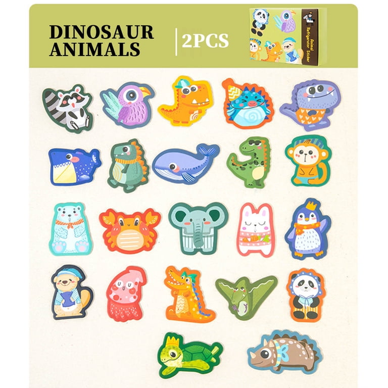 26 Figures ABC Alphabet Fridge Magnets - Foam Magnetic Letters For Toddlers & Preschool