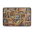 thumbnail image 1 of Halloween Decorations Library Doormat Bookcase Doormat Book Shelf Personalized Doormat Party Wedding, 1 of 9
