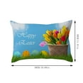 thumbnail image 3 of Easter Rectangle Pillow Case Bedroom Sofa Pillow Home Decoration Pillow Case, 3 of 3