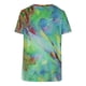 thumbnail image 4 of Puntoco - Camiseta de manga corta suelta con cuello en V y estampado de moda para mujer Puntoco Puntoco-1643, 4 of 7