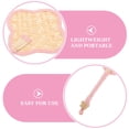 thumbnail image 3 of BRIGHTFUFU Mini Woven Hand Fan in Multi Color  Lightweight Portable Wheat Straw Fan for Home Use and Kids Activities, 3 of 7