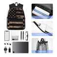 thumbnail image 3 of Horeoi American Flag with Desert Camouflage Print Casual Backpack for School Work Travel Hiking with Laptop Compartment and Side Pockets Lightweight Design, 3 of 6