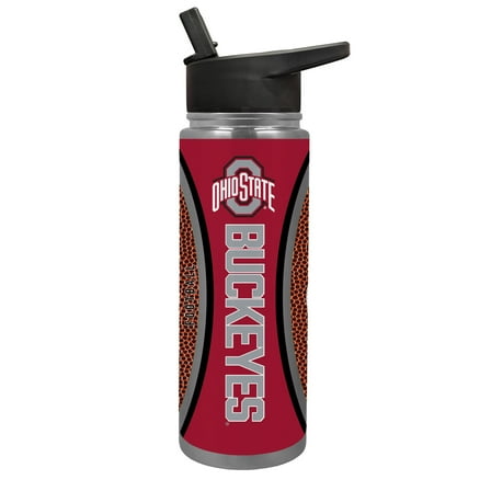 Ohio State Buckeyes 24oz. Jr. Thirst Game Ball Hydration Bottle