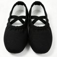 thumbnail image 2 of Otqutp Ballet Shoes for Teen Girls Stretch Yoga Canvas Dance Slippers Split Sole for Kids Breathable Soft Bottom Shoes, 2 of 7