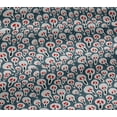 thumbnail image 4 of oneOone Cotton Jersey Teal Blue Fabric Halloween Diy Clothing Quilting Fabric Print Fabric By Yard 58 Inch Wide, 4 of 4