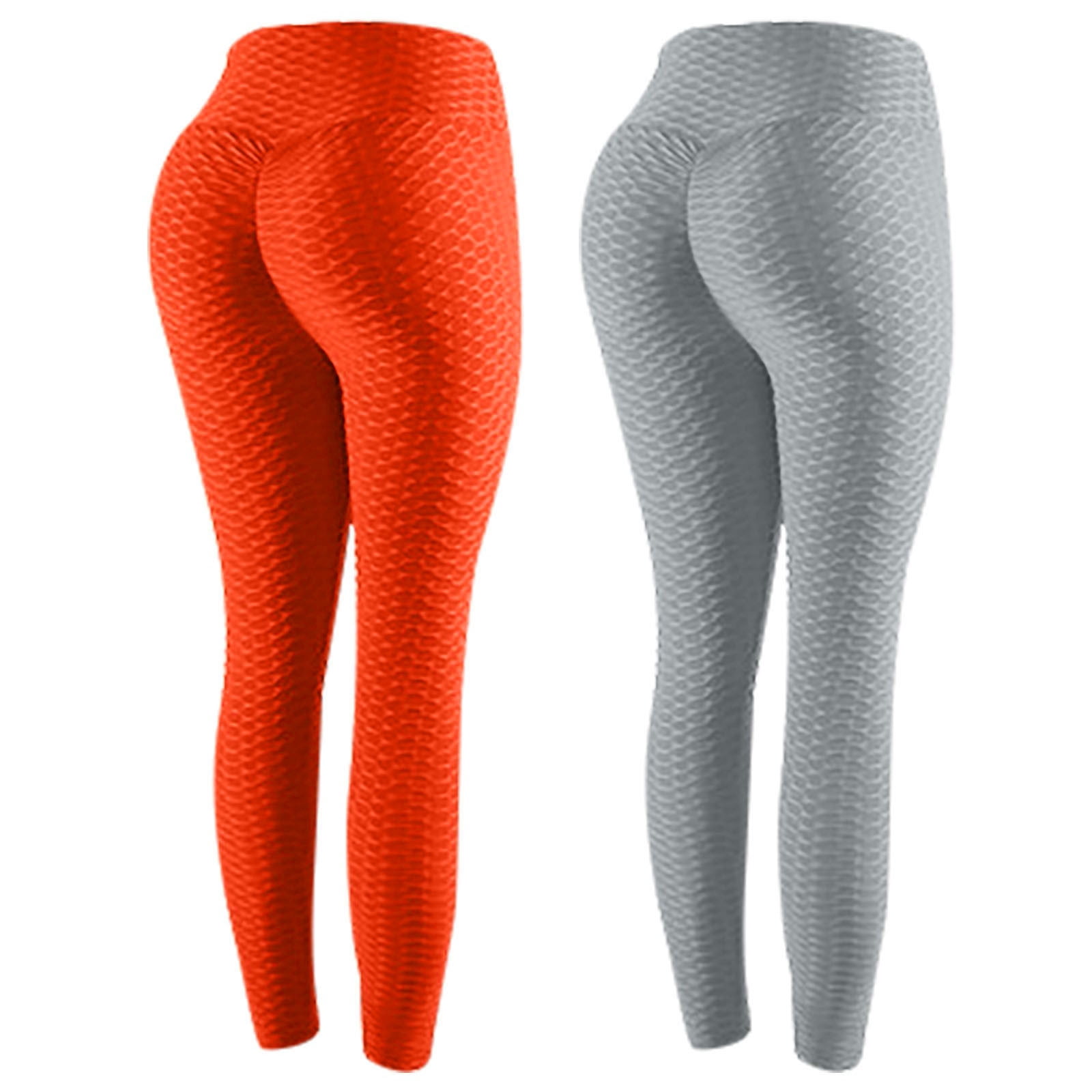 Yoga Pants for Women 2Pc Bubble Hip 