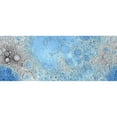 thumbnail image 3 of United States Geological Survey 18x9 Black Modern Framed Museum Art Print Titled - Unmarked Decorative Topographic Map of the Moon, Projection, 3 of 5