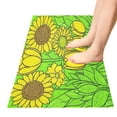 thumbnail image 2 of Sunflower Pattern Design 39x20" Bath Mat Carpet, Absorbent and Non-Slip for Kitchen or Bathroom, Quick-Drying, 2 of 8