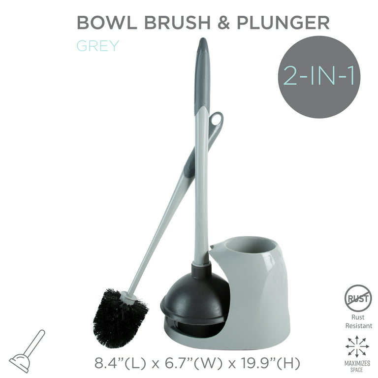 Umbra Twofold 2-in-1 Brush & Plunger
