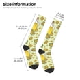 thumbnail image 2 of Naloa Corn And Corn Oil Thigh High Socks Extra Long Stretchy Sock Women Over Knee High Opaque Stocking Daily Wear, 2 of 6
