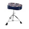 thumbnail image 2 of Esquirla Drum Throne Heavy Duty Drum Chair for Performers Musician Instrument Players Pattern, 2 of 8