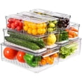 thumbnail image 1 of Juego de 12 Organizadores Brandtrendy para Almacenamiento de Alimentos con Tapa, 1 of 8