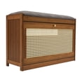 thumbnail image 3 of Wildnix Shoe Storage Bench with Removable Cushion, Two-Tier Organization for Shoes, and Comfortable Seating for Your Entryway, 3 of 6