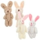 thumbnail image 1 of 4 mini conejitos de peluche, adorables muñecos de conejo con cordón corto, colgantes de conejo de peluche pequeños, 1 of 7