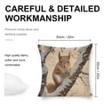 thumbnail image 2 of squirrel tree branch snowlinen throw pillowcase decoration pillowcase gifting preferred 20x20 inch cushion cover 4 sets sofa pillowcase sofa bedroom living room car, 2 of 8