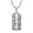 Silver, variant on Gold Plated Embedded Pendant Necklace Hop Jewelry Unique Fashion Accessory For Men Wear Border Hit In USA & Europe Necklaces for Women Women's Necklace Chain Necklace for Mom Necklace for Women Laye