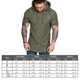 thumbnail image 5 of Sudadera con capucha para hombre Sudadera con capucha de algodón Sudadera con capucha de ocio que absorbe el sudor, verde, M Inevent AP000762-06, 5 of 7