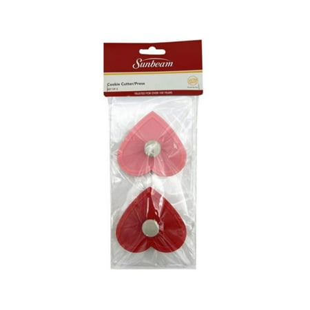 

Kole Imports AA645-56 Sunbeam Cookie Presses in Assorted Designs Set of 2 - Pack of 56