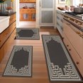 thumbnail image 2 of Floor Rugs Sets 3 Piece with Runner, Farmhouse Kitchen Rugs and Mats Non Skid Washable Runner Rug for Kitchen Sink Laundry, 2 of 12